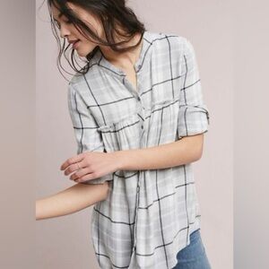 Cloth & Stone Plaid Swing Tunic